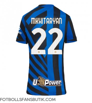 Inter Milan Henrikh Mkhitaryan #22 Replika Hemmatröja Damer 2024-25 Kortärmad